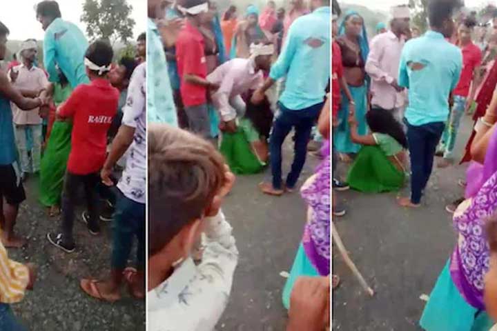 প্রেমিকের সঙ্গে পালিয়ে যাওয়ায় স্ত্রীকে খালি গায়ে ঘোরানো হলো পুরো গ্রাম - West Bengal News 24