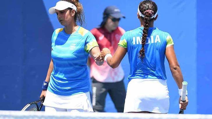 Sania Mirza in Tokyo Olympics 2020 : রেকর্ড গড়ে প্রথম রাউন্ডেই বাদ পড়লেন সানিয়া মির্জা - West Bengal News 24 Sania Mirza in Tokyo Olympics 2020 : রেকর্ড গড়ে প্রথম রাউন্ডেই বাদ পড়লেন সানিয়া মির্জা - West Bengal News 24