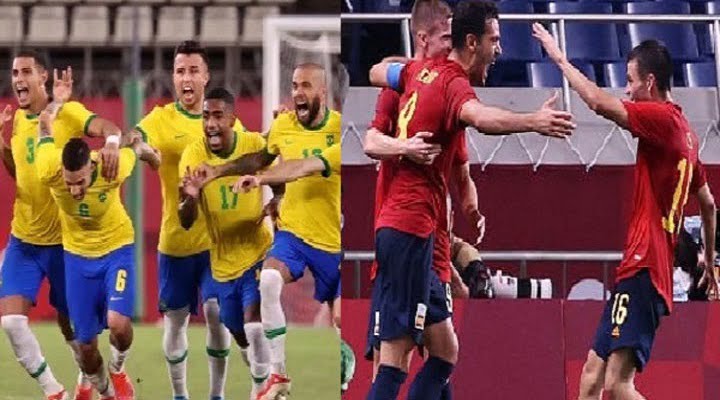 Tokyo Olympic 2020 : অলিম্পিক ফুটবলের ফাইনালে আজ ব্রাজিল-স্পেনের লড়াই - West Bengal News 24