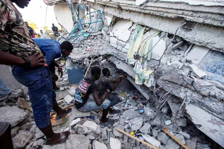 Haiti Earthquake Update : হাইতিতে ভূমিকম্পে নিহতের সংখ্যা বেড়ে ৭২৪ - West Bengal News 24