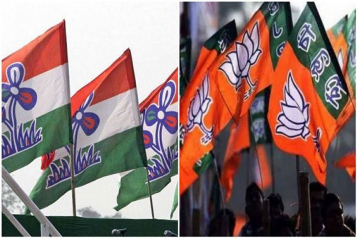 ত্রিপুরায় অভিষেকের গাড়িতে হামলার প্রতিবাদ, BJP-র পার্টি অফিসের সামনে বিক্ষোভ TMC-র - West Bengal News 24