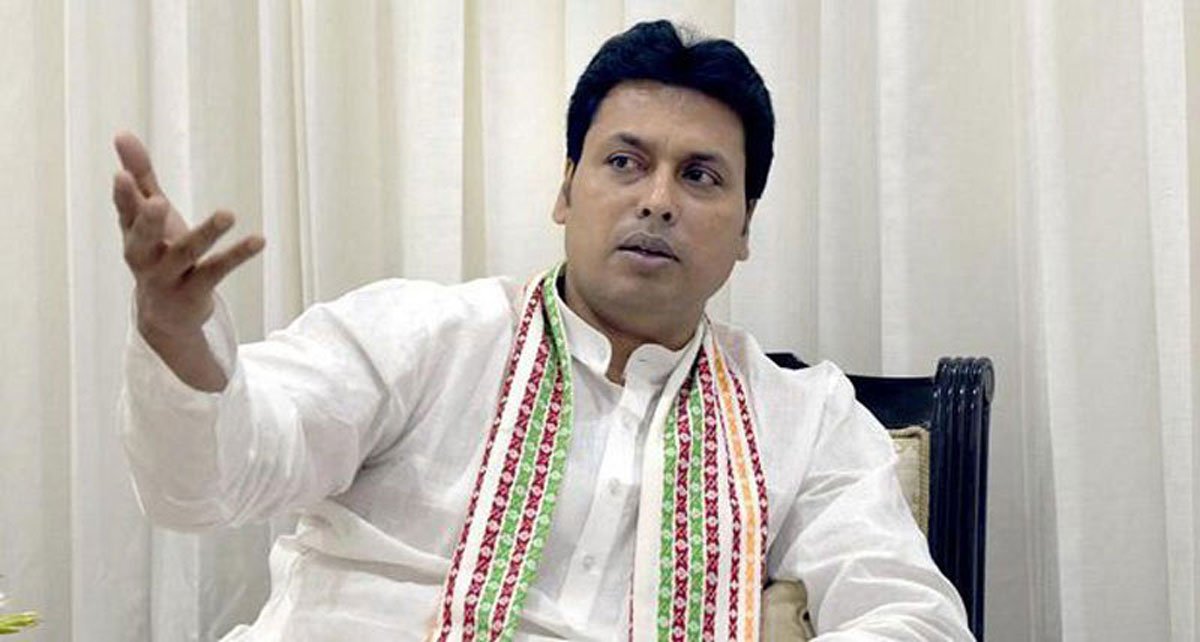 Biplab Kumar Deb : ‘তথ্য প্রমাণ সহ গ্রেপ্তার করাবো’, গরু পাচার ইস্যুতে TMC-কে হুমকি ত্রিপুরার মুখ্যমন্ত্রীর - West Bengal News 24