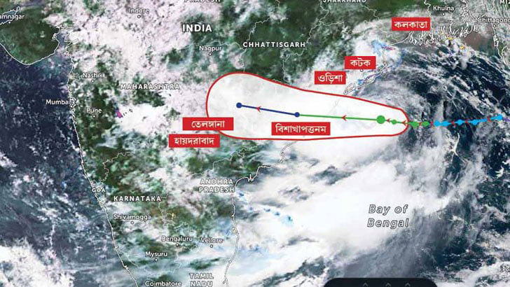 West Bengal Weather Update Gulab Cyclone : সন্ধ্যায় উপকুলে ভারতে আছড়ে পড়বে ঘূর্ণিঝড় ‘গুলাব’ - West Bengal News 24