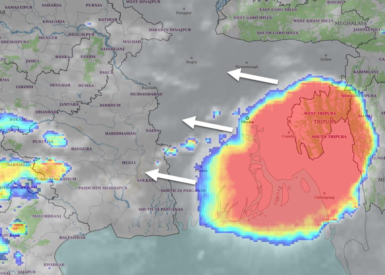 West Bengal Weather Update Latest : আগামী ১২ ঘন্টার মধ্যে উত্তর বঙ্গোপসাগর এবং সংলগ্ন অঞ্চলে নিম্নচাপ তৈরি হতে চলেছে, দক্ষিণবঙ্গে বৃদ্ধি পাবে বৃষ্টি ও বজ্রবৃষ্টি - West Bengal News 24
