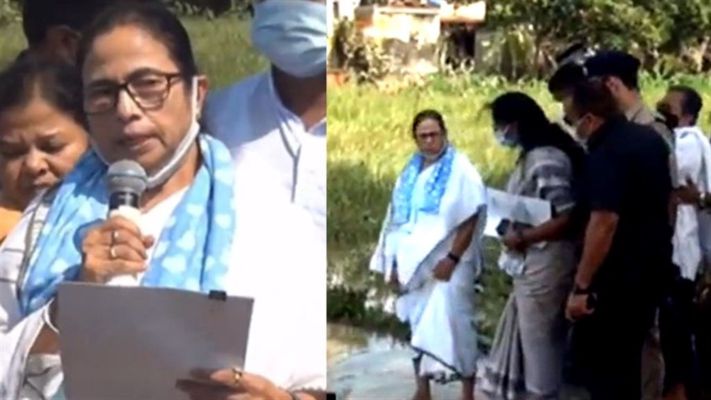 Mamata Banerjee : ‘জলের ওপর জল ছেড়েছে’, বন্যা কবলিত এলাকা পরিদর্শনে গিয়ে DVC-র ওপর ক্ষোভ উগরে দিলেন মমতা - West Bengal News 24