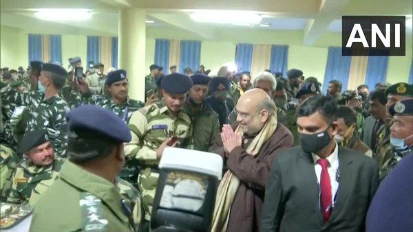 Amit Shah : জওয়ানদের পাশে থাকার বার্তা, পুলওয়ামা হামলার সেই ঘটনাস্থলে রাত কাটালেন অমিত শাহ - West Bengal News 24