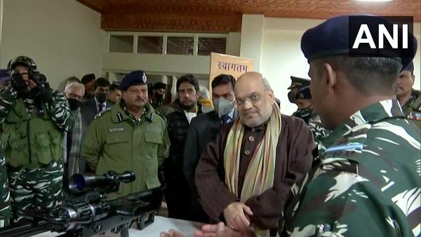 Amit Shah : জওয়ানদের পাশে থাকার বার্তা, পুলওয়ামা হামলার সেই ঘটনাস্থলে রাত কাটালেন অমিত শাহ - West Bengal News 24