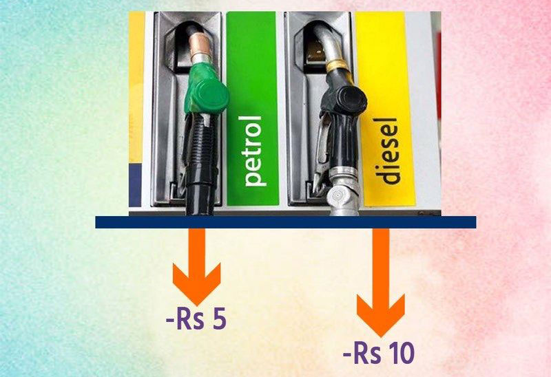 Petrol Diesel Price Drop : এক লাফে পেট্রোল কমল ৫ টাকা, ডিজেলের দাম কমল ১০ টাকা - West Bengal News 24