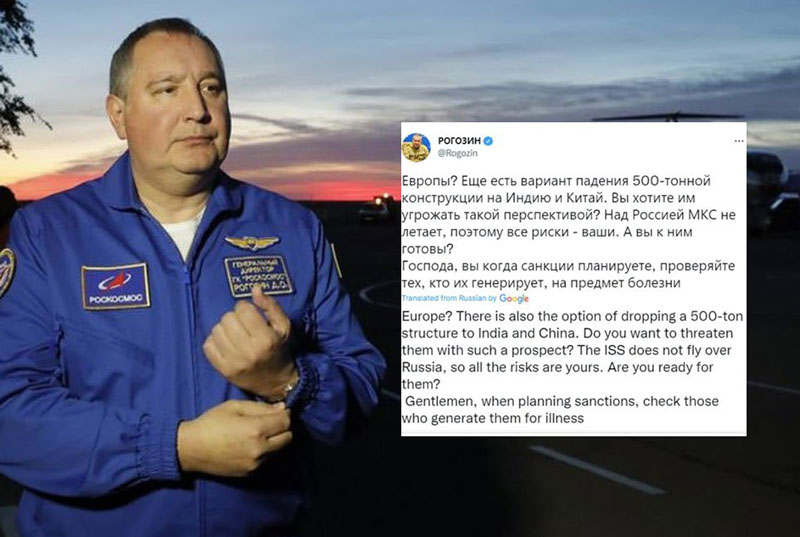 ভারত-আমেরিকার ওপর ভেঙে পড়তে পারে মহাকাশ স্টেশন, হুমকি রাশিয়ার - West Bengal News 24 ভারত-আমেরিকার ওপর ভেঙে পড়তে পারে মহাকাশ স্টেশন, হুমকি রাশিয়ার - West Bengal News 24