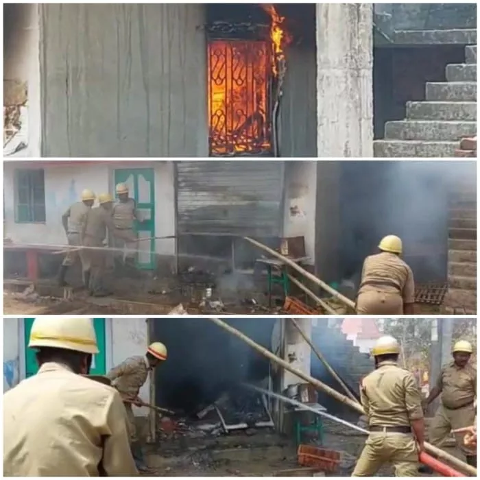 গত ১৪ই মার্চ বর্ধমান শহরের বড়নীলপুরে ঘটে যাওয়া ভয়াবহ অগ্নিকান্ডের তদন্তে নামলো ফরেনসিক দল - West Bengal News 24