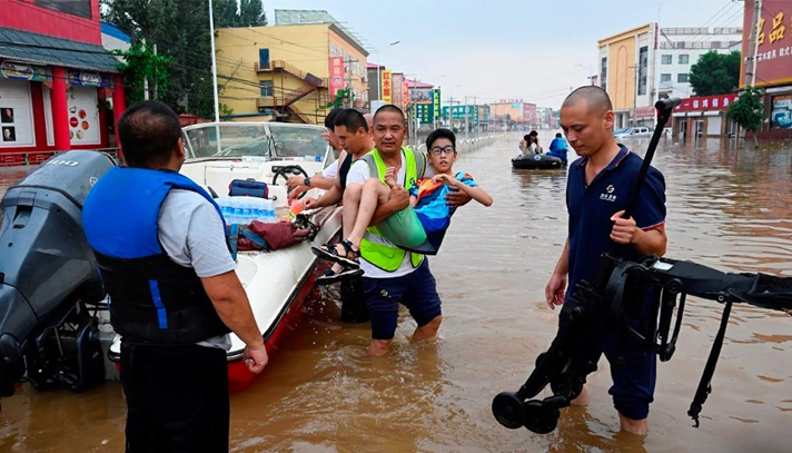 China : চীনের হেবেইতে ভয়াবহ বন্যা, ২৯ জনের মৃত্যু - West Bengal News 24