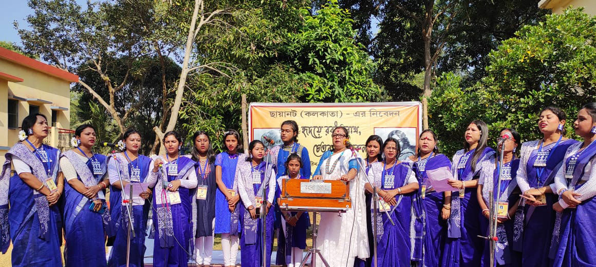 শান্তিনিকেতনে ছায়ানট (কলকাতা) – এর আয়োজনে ‘হৃদয়ে রবীন্দ্রনাথ, চেতনায় নজরুল’ - West Bengal News 24