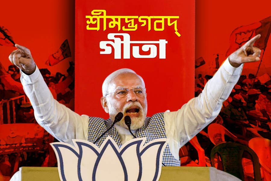 লক্ষ কন্ঠে গীতা পাঠ – ব্রিগেডে আসছেন প্রধানমন্ত্রী , এলাহি আয়োজন , সাজছে ব্রিগেড গ্রাউন্ড - West Bengal News 24